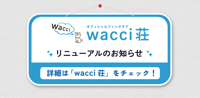 wacci - ワッチ 公式ウェブサイト